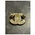 Broche Chanel dorada de metal Dorado - vista 4