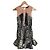Autre Marque Vestido Stylestalker leopardo T.XS Preto