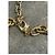 Collar gargantilla Chanel dorado con perlas blancas logo CC - vista 6