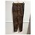 Autre Marque Pantalones Jad Estampado Leopardo Marrón Talla 36 Castaño