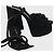 Autre Marque Sandali Saint Laurent neri T.39,5 Nero - vista 3