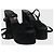Autre Marque Sandali Saint Laurent neri T.39,5 Nero - vista 4