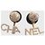 Pendientes Chanel de perlas Negro - vista 3