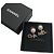 Boucles d'oreilles Chanel perles Black
