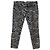 Autre Marque Vaqueros Cycle con Estampado de Cebra de Algodón Negros Talla 27 - vista 5