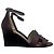 Sandali Hermès Legend bordeaux T.40,5 Bordò