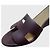 Sandali Hermès Legend bordeaux T.40,5 Bordò - vista 4