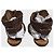 Sandali Givenchy marroni T.38,5 Marrone - vista 4