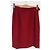 Autre Marque Falda Yves Saint Laurent roja T.36