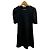 Vestido curto de lã preta Prada Tamanho M