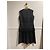Abito Alaïa Nero in Cotone con Tagli Laser - vista 4