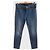 Chanel Jeans Blau Baumwolle Gerade Schnitt Gr. 40