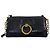Clutch Jimmy Choo de cuero texturizado negro