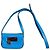 Autre Marque Mini bolsa Christian Dior em couro azul turquesa