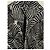 Paco Rabanne Zebra-Kleid T.46 Metallisch - Ansicht 6