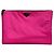 Pochette Prada en nylon rose avec logo triangulaire