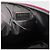 Clutch Prada in nylon rosa con logo triangolare - vista 9