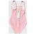 Autre Marque Bañador Solid & Striped rosa - vista 2