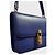 Autre Marque Borsa Saint Laurent Carré Satchel Blu - vista 5