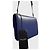 Autre Marque Borsa Saint Laurent Carré Satchel Blu - vista 7