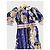 Vestido Leonard de seda estampado roxo - vista 2