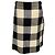 Falda Akris Punto Black / Chalk Gingham Check Multicolor - vista 3