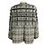 Giacca Lela Rose Grey / Ivory / Black decorata e ricamata Grigio - vista 3