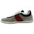 Sneakers Tod's in camoscio grigio / pelle blu navy Tabs - vista 3