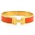 Bracciale Clic H PM stretto in smalto dorato Hermès D'oro