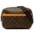 Borsa a tracolla Louis Vuitton Monogram Reporter PM Marrone