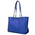 Borsa Tote Deauville Small in tela blu Chanel - vista 2