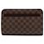 Bolsa de mão Louis Vuitton Damier Ebene Saint Louis castanha Marrom