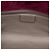 Clutch Broadway Gucci in camoscio rosso con cristalli - vista 4