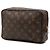 Borsa a Clutch Louis Vuitton Monogram Trousse Toilette 23 Marrone - vista 2