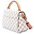 Borsa Louis Vuitton Damier Azur Croisette bianca Bianco - vista 2