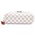 Borsa Louis Vuitton Damier Azur Croisette bianca Bianco - vista 3