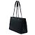 Borsa Tote Chanel CC Bubble Quilt in vitello iridescent nero con catena - vista 2