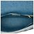 Autre Marque Borsa Dior Caro Medium in denim tie-dye blu Macrocannage - vista 4