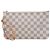Louis Vuitton Damier Azur Neverfull MM Pouch weiß