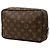Borsa a pochette Louis Vuitton Monogram Trousse Toilette 23 Marrone - vista 2