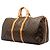 Borsa da viaggio Louis Vuitton Monogram Keepall Bandouliere 55 Marrone - vista 2