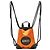 Orange Gucci GG Nylon Off The Grid Drawstring Backpack