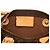 Borsa Louis Vuitton Monogram Nano Speedy Bandouliere Marrone - vista 5