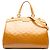 Louis Vuitton Monogram Vernis Brea MM Satchel Braun