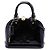 Borsa Satchel Louis Vuitton Monogram Vernis Alma BB Nera Nero
