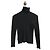 Prada Rollkragenpullover aus Kaschmir und Seide Schwarz