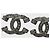 Pendientes Chanel CC plateados Plata - vista 2