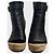 Botas de cano curto Givenchy pretas T.40 Preto - vista 3