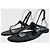 Sandali Manolo Blahnik neri T.40 Nero - vista 3