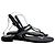Manolo Blahnik Sandalen schwarz T.40